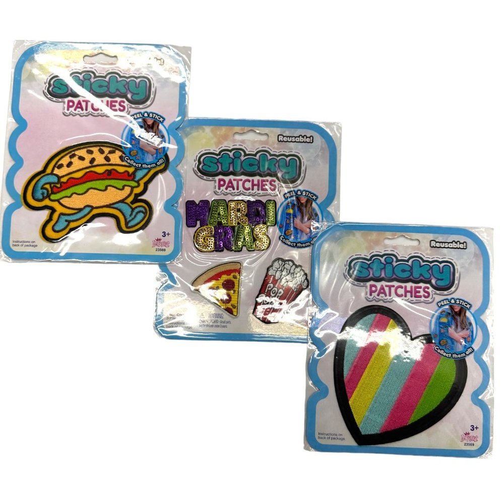 Imperial Reusable Sticky Patches - Set of 3